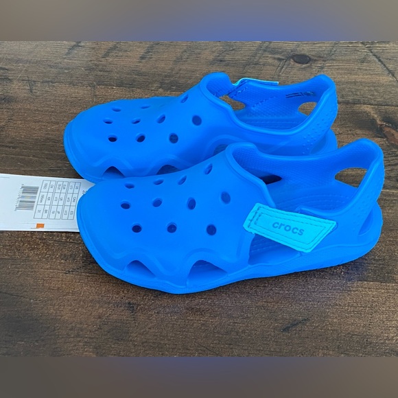 Kids’ Crocs Swiftwater Wave Sandals Size C 13 - Picture 3 of 6